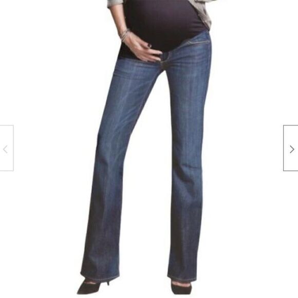 Citizens of Humanity Bootcut Maternity Jeans Belly Band Size 28 x 30 - Picture 12 of 12